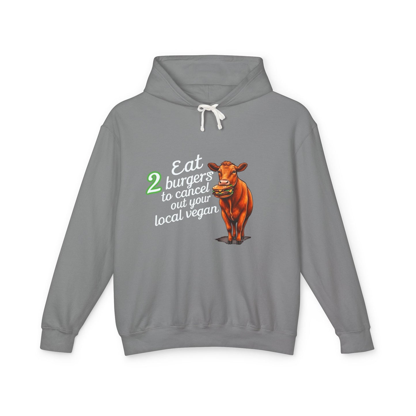 Eat 2 Burgers To Cancel Out Your Local Vegan Hoodie