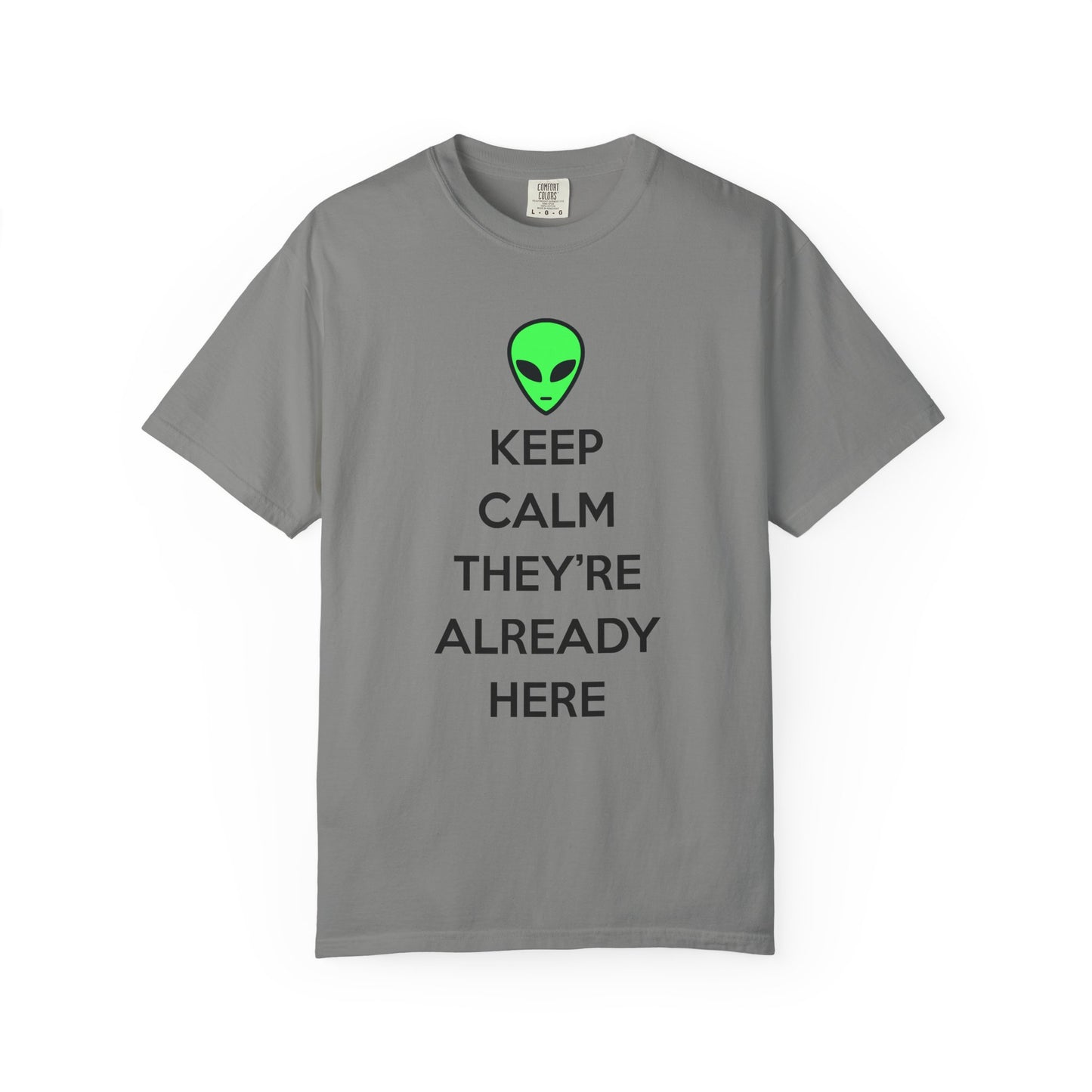 Keep Calm They're Already Here Alien