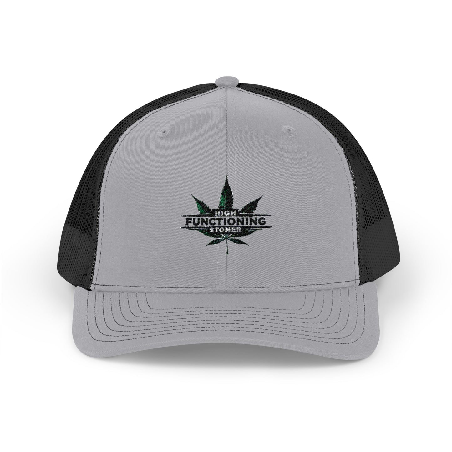 High Functioning Stoner Embroidered Snapback