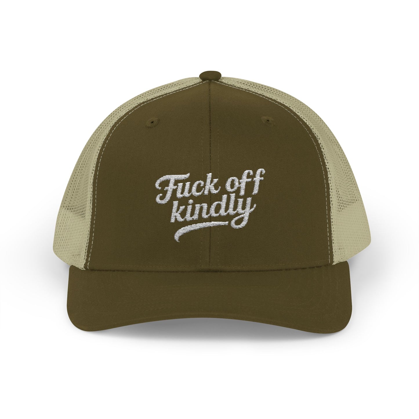 Fuck Off Kindly Embroidered Snapback