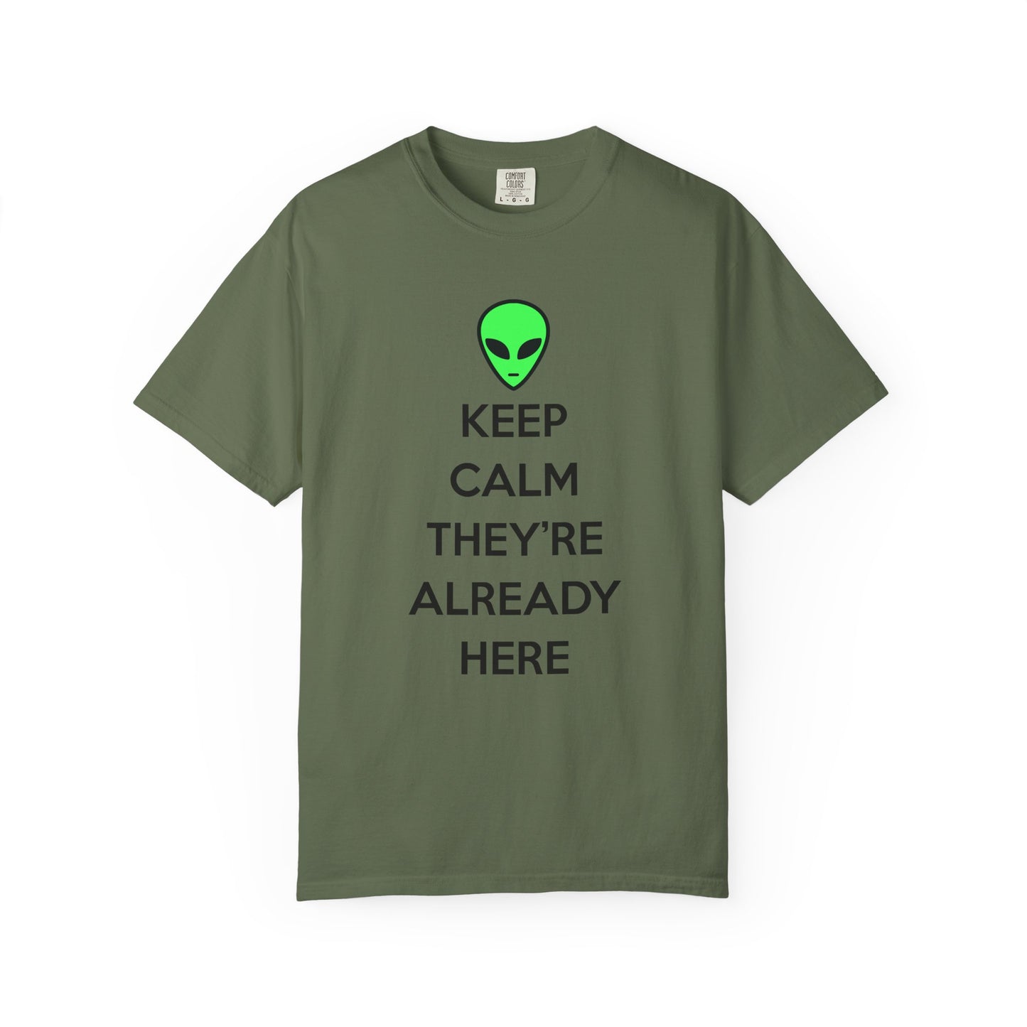 Keep Calm They're Already Here Alien