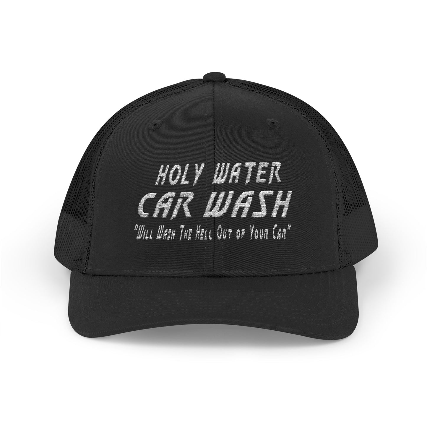 Holy Water Car Wash Embroidered Snapback
