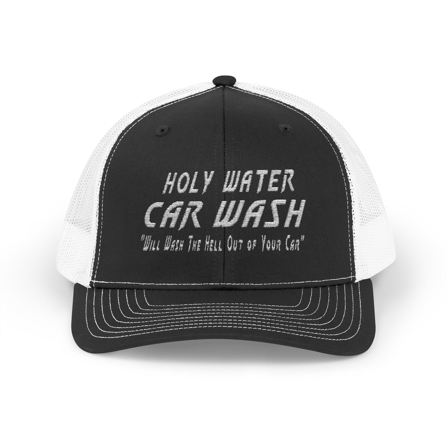 Holy Water Car Wash Embroidered Snapback