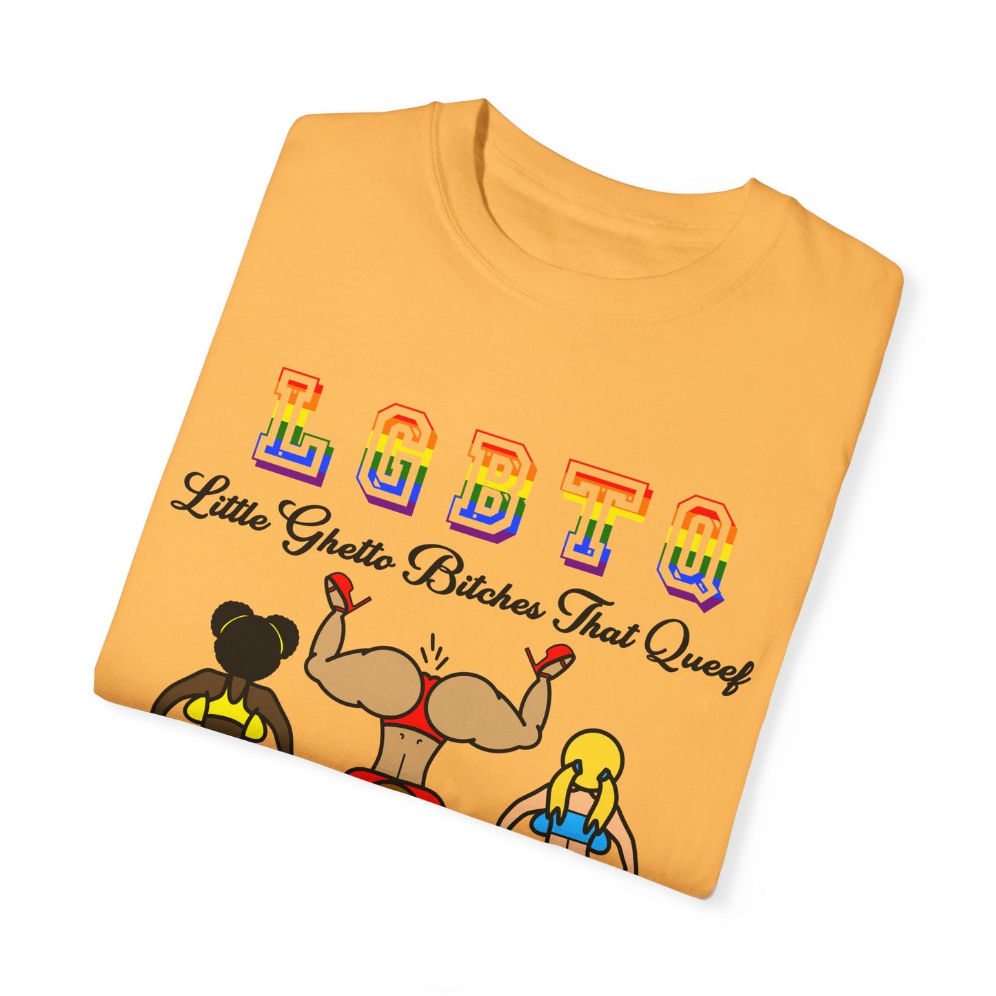 LGBTQ - Little Ghetto Bitches That Queef