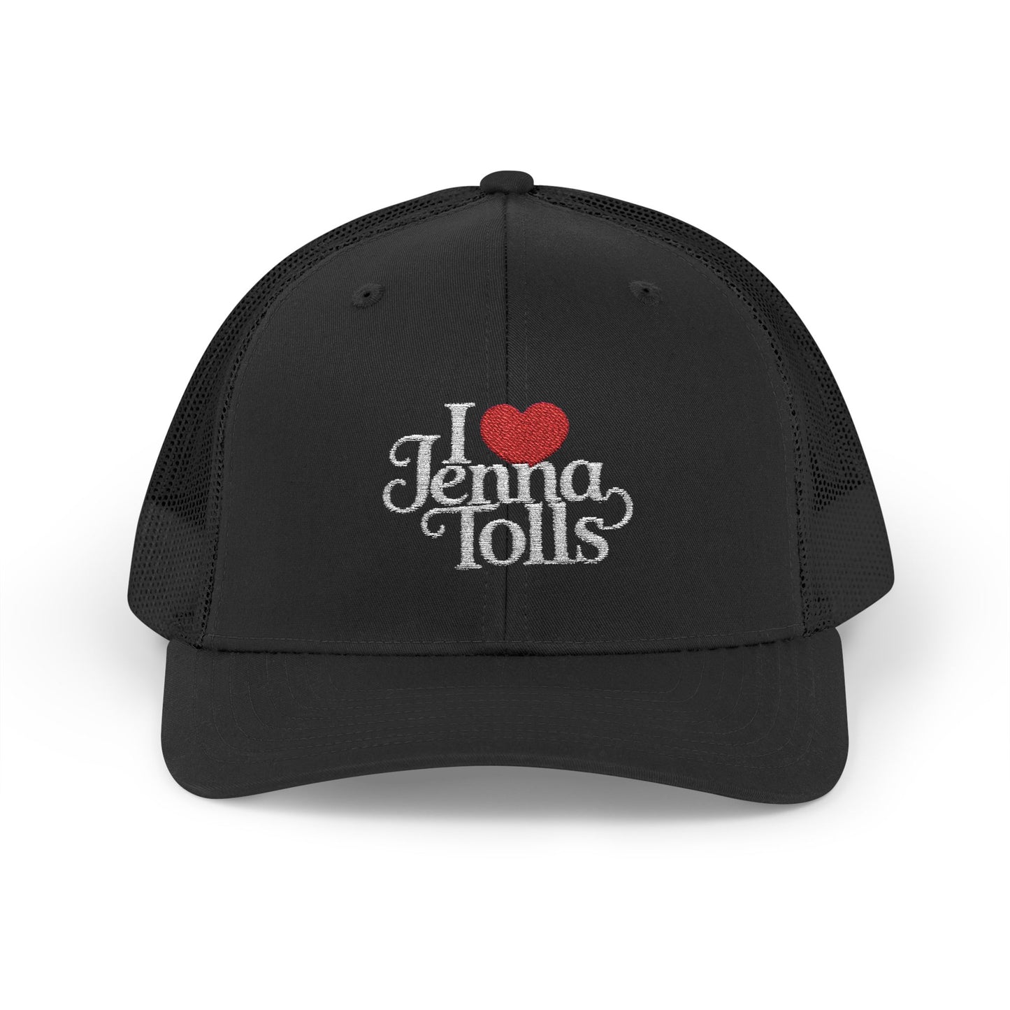 I Love Jenna Tolls Embroidered Snapback
