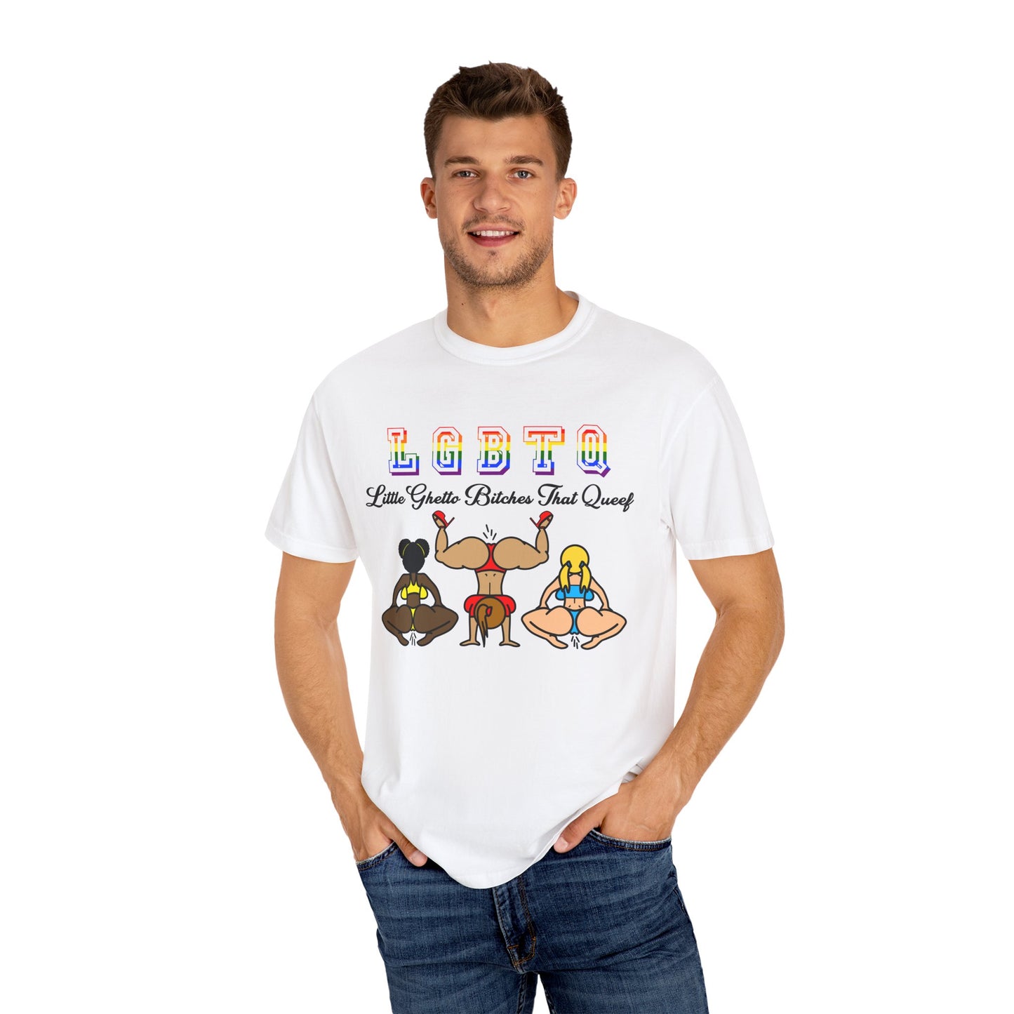 LGBTQ - Little Ghetto Bitches That Queef