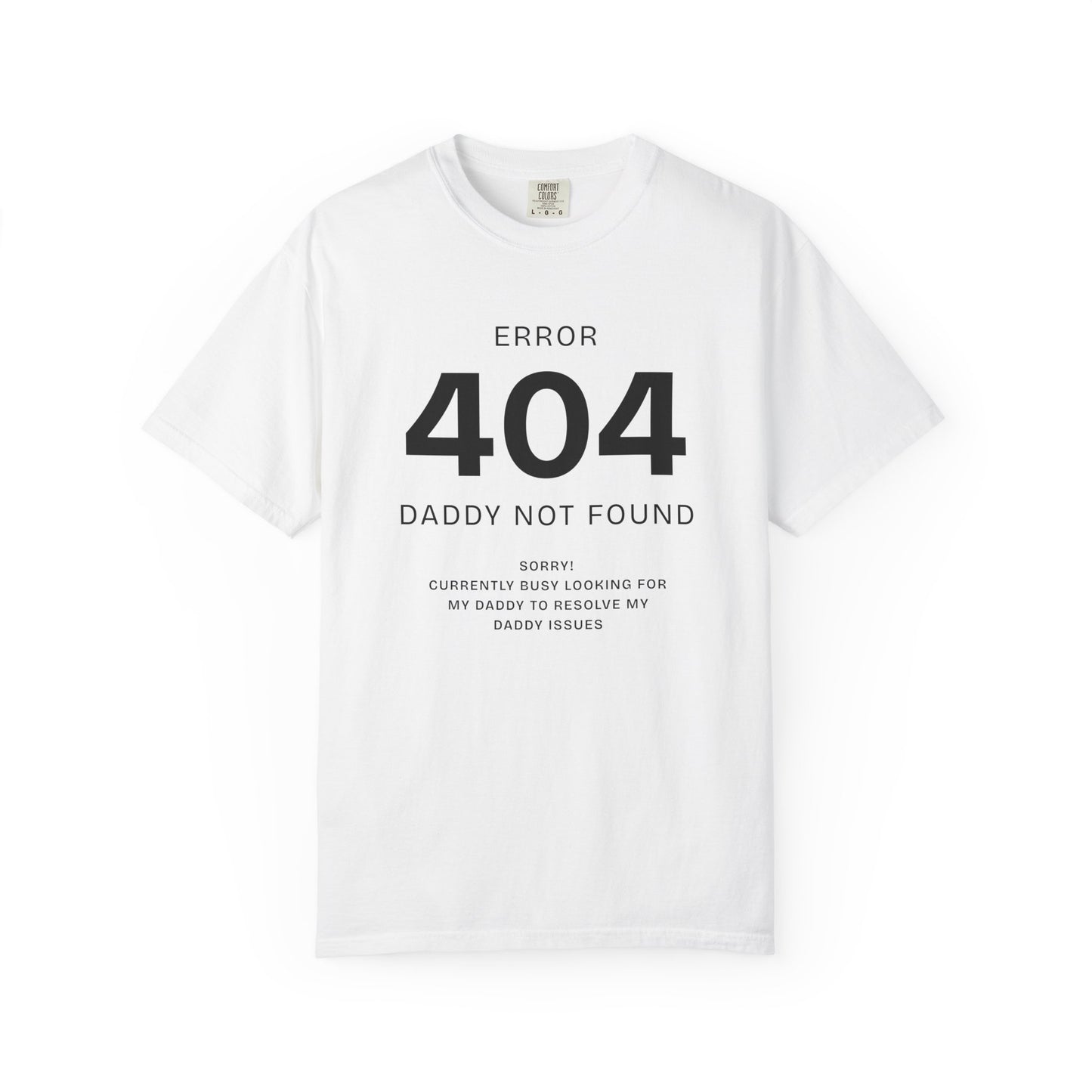 Error 404 Daddy Not Found
