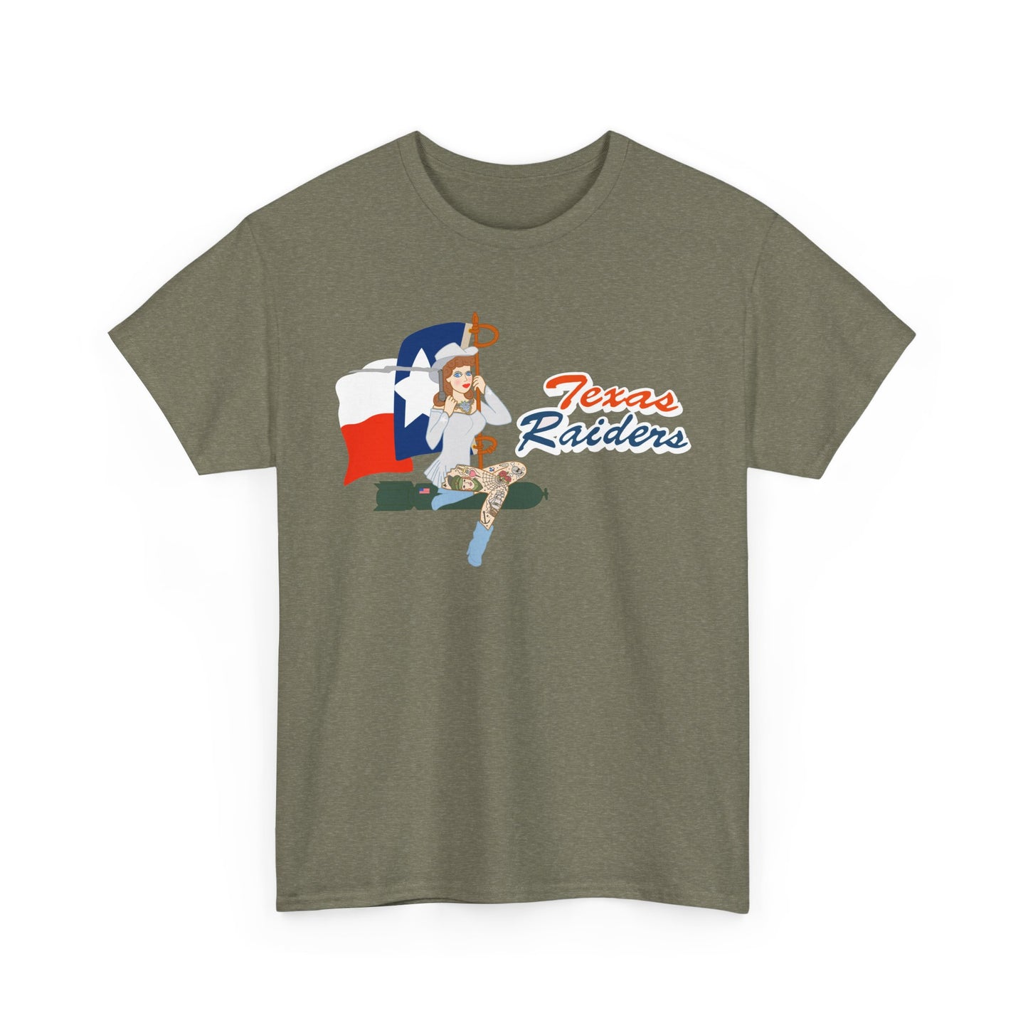 Tatted Texas Rangers Girl Tee