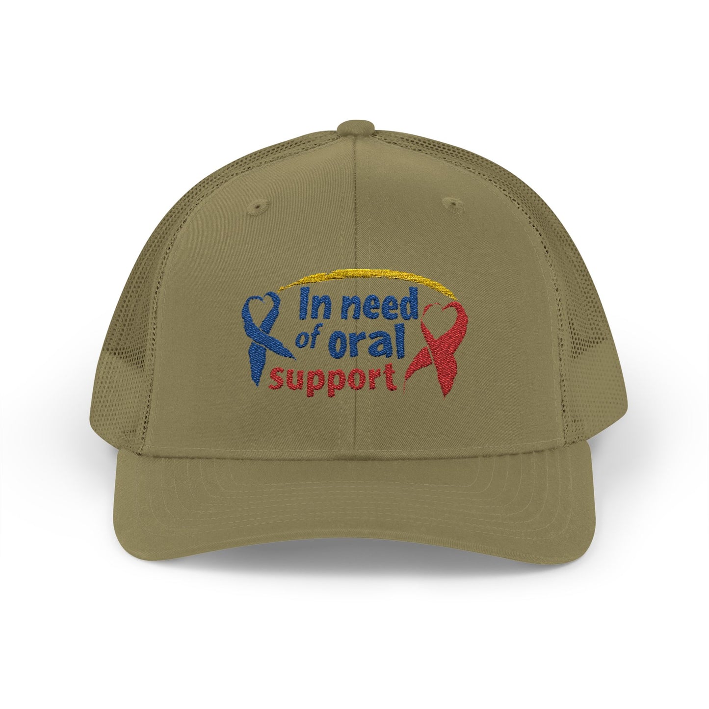 In Need Of Oral Support Embroidered Snapback