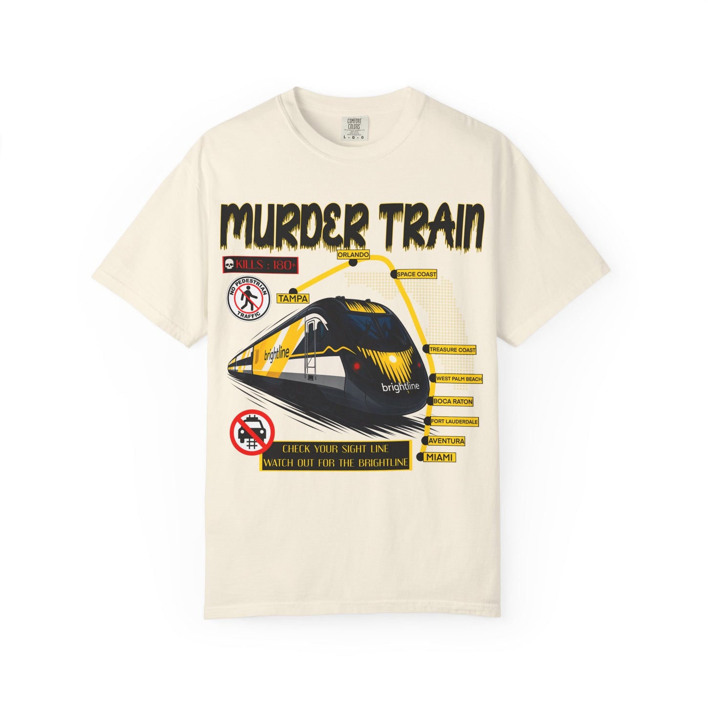 Bright line Murder Train