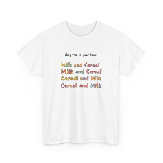 MILK AND CEREAL SONG TEE