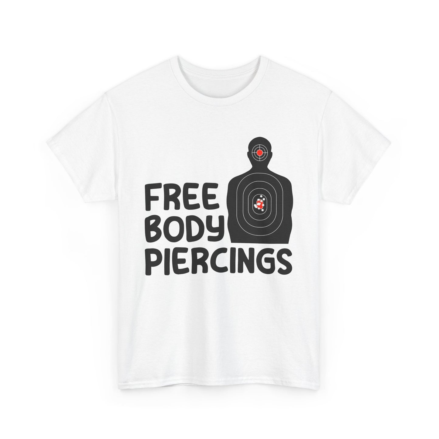 FREE BODY PIERCINGS TEE