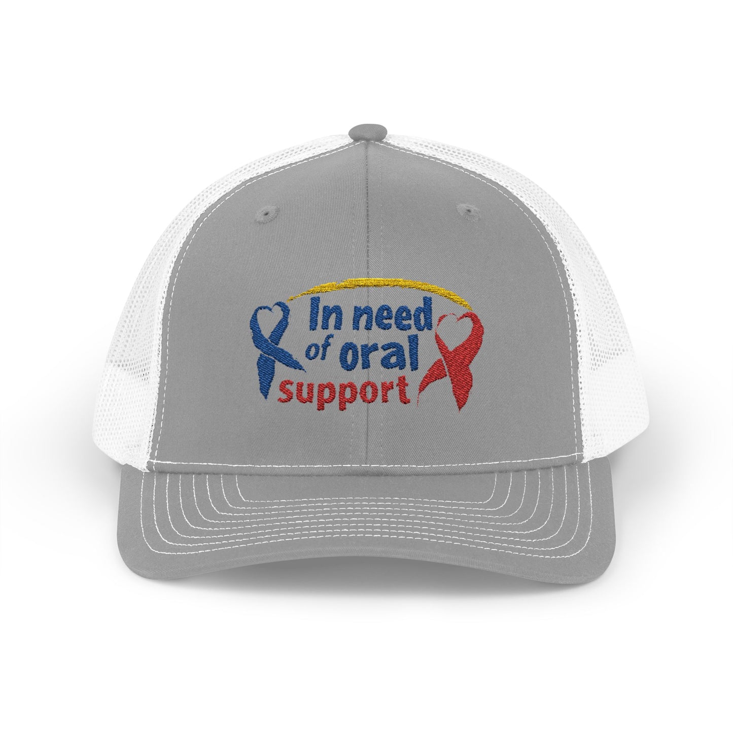 In Need Of Oral Support Embroidered Snapback