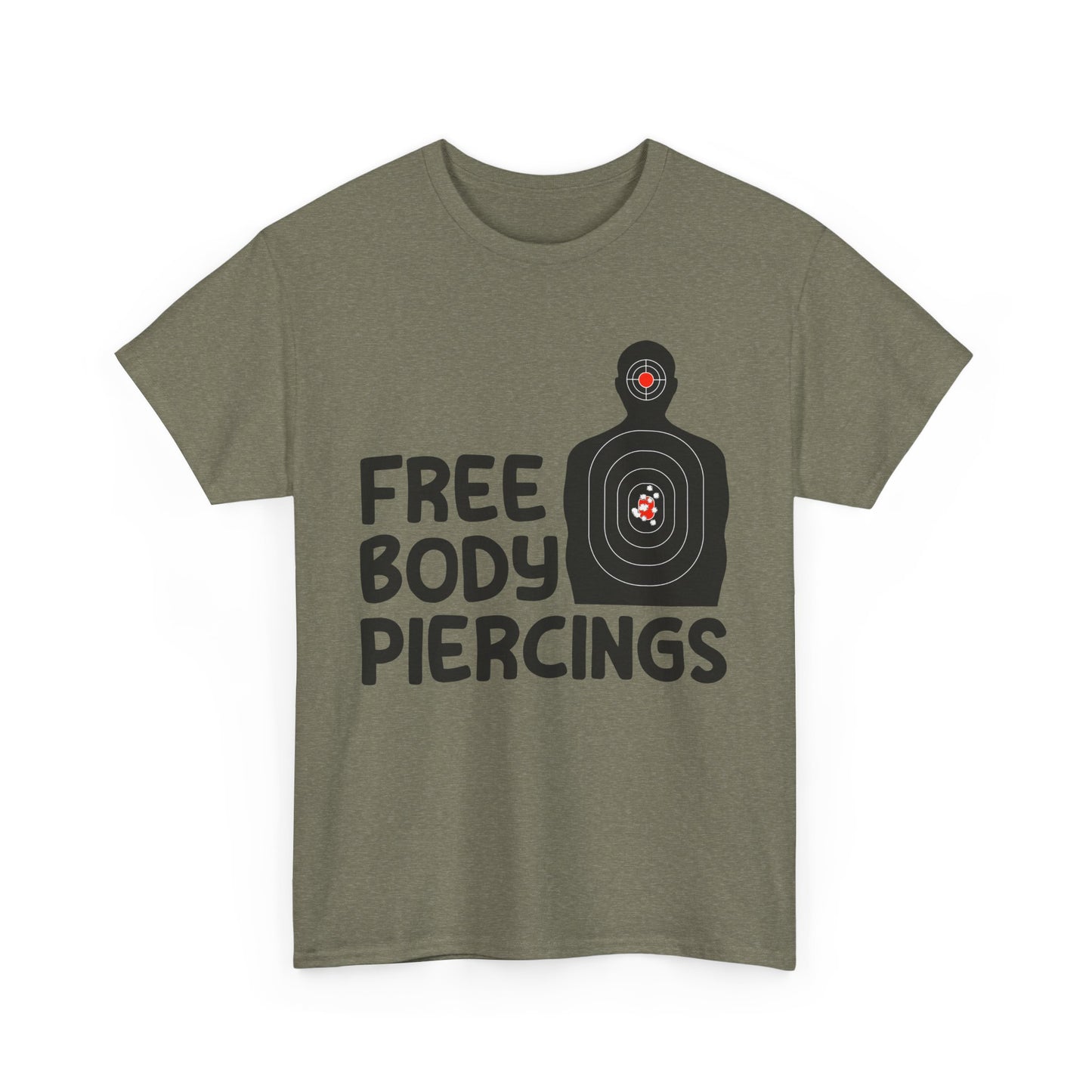 FREE BODY PIERCINGS TEE