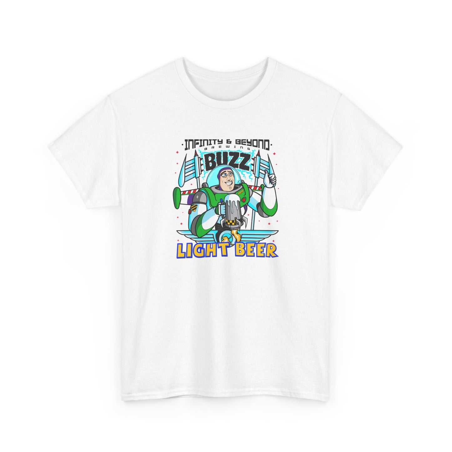 Buzzed Light Beer Brewing Tee