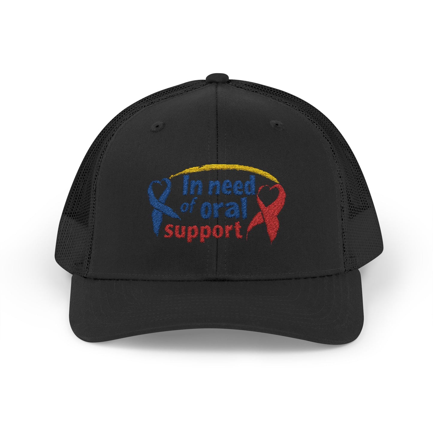 In Need Of Oral Support Embroidered Snapback