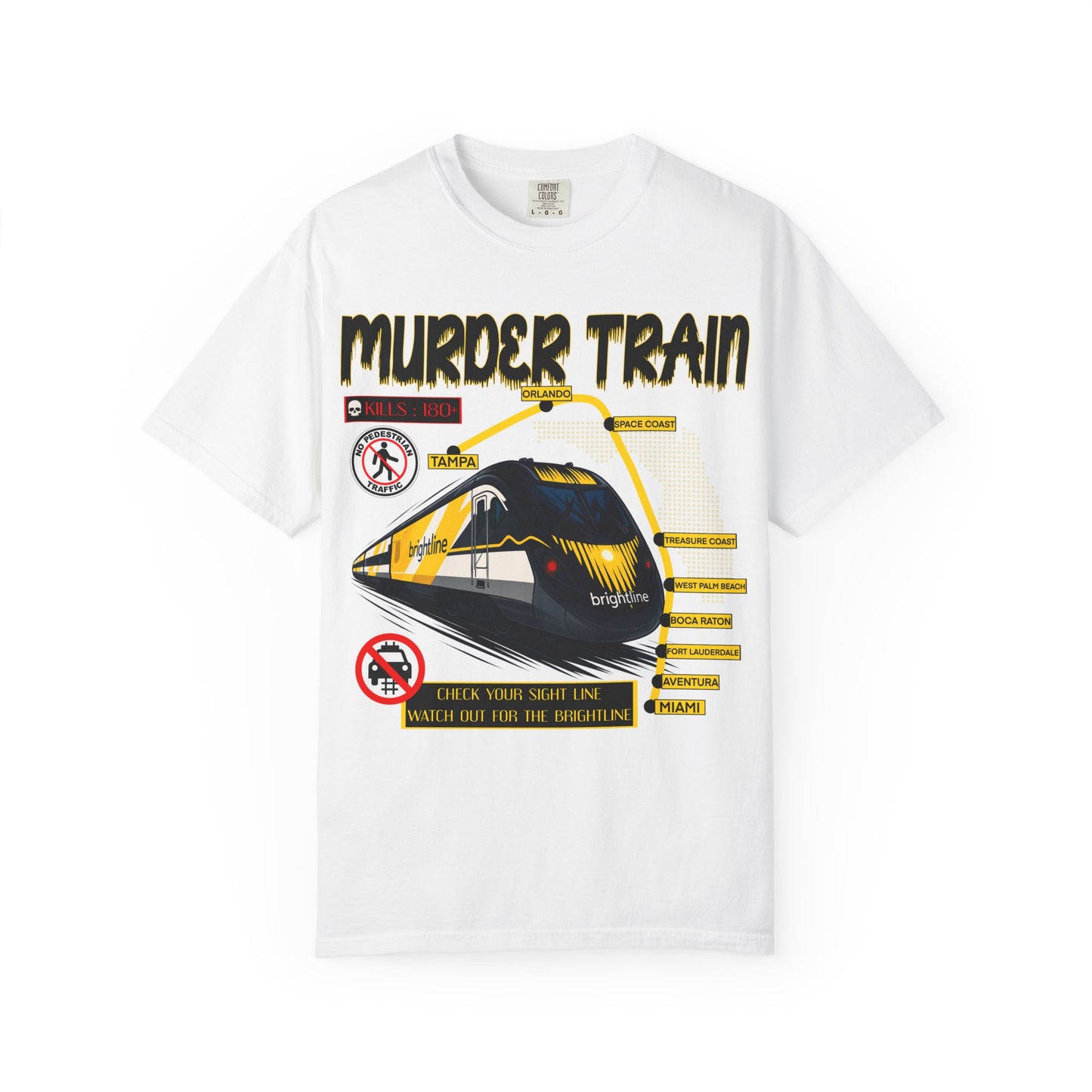Bright line Murder Train