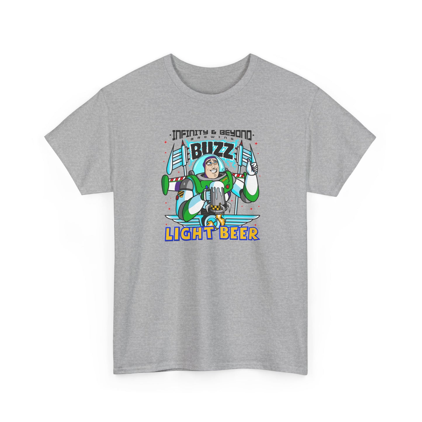 Buzzed Light Beer Brewing Tee