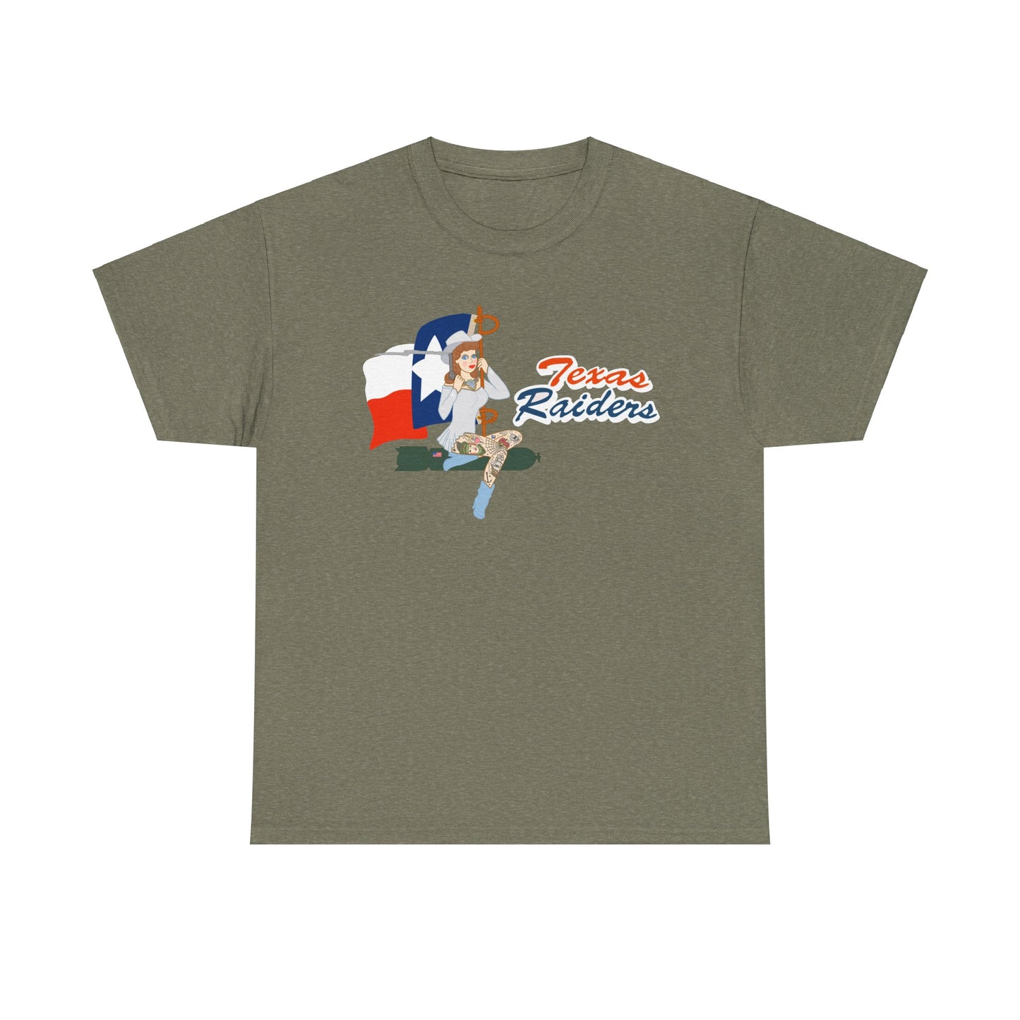 Tatted Texas Rangers Girl Tee