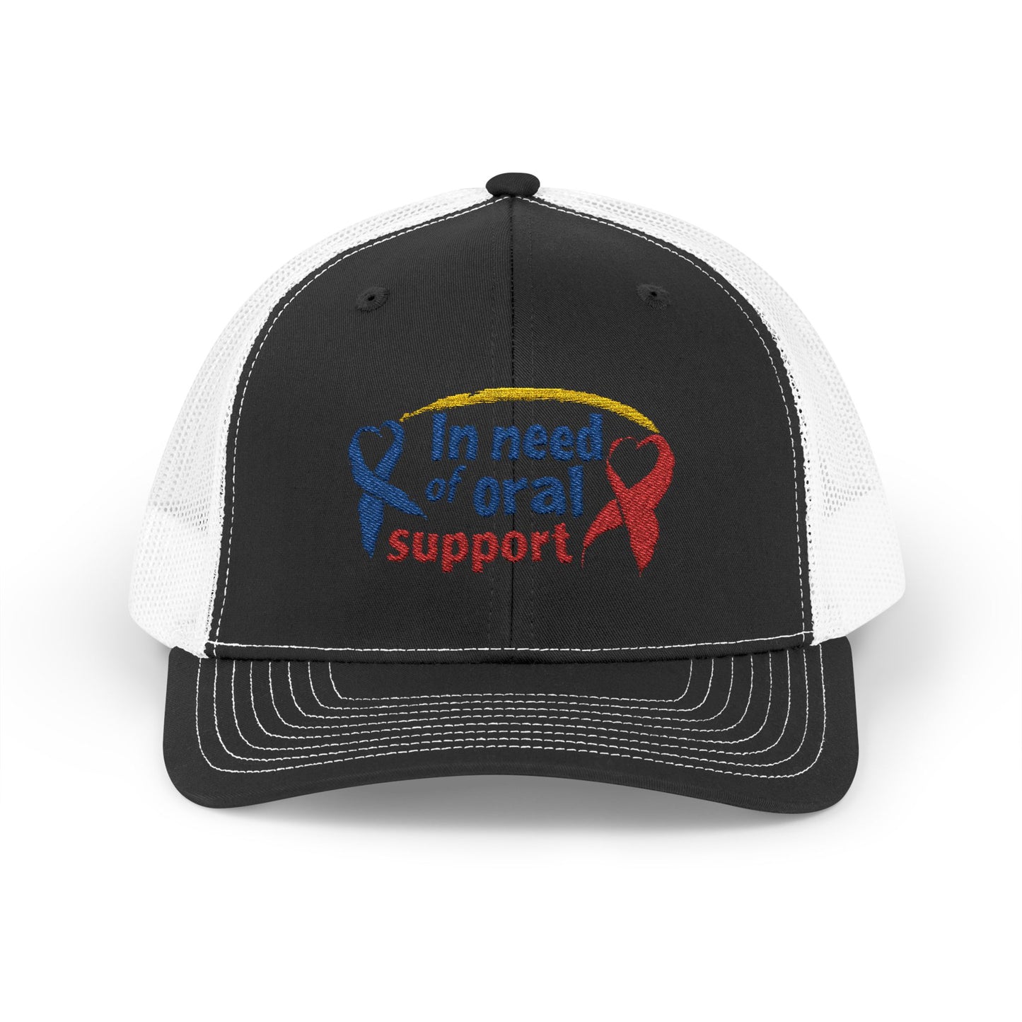 In Need Of Oral Support Embroidered Snapback