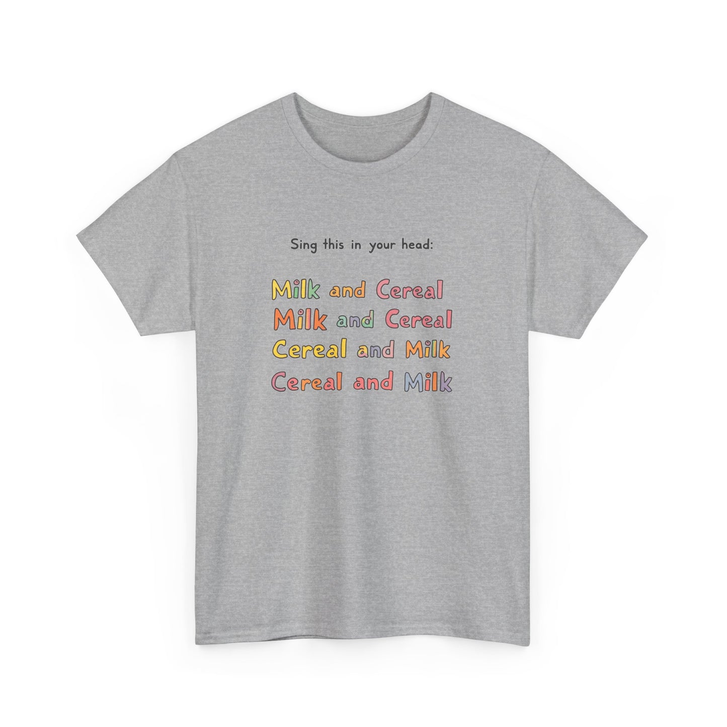 MILK AND CEREAL SONG TEE